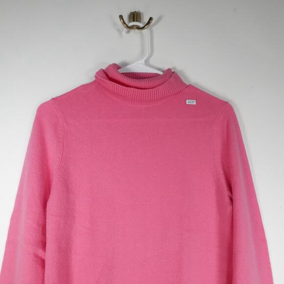 Pink Michael Stars Los Angeles Women’s XS Turtleneck Sweater Wool Cashmere - Picture 3 of 11
